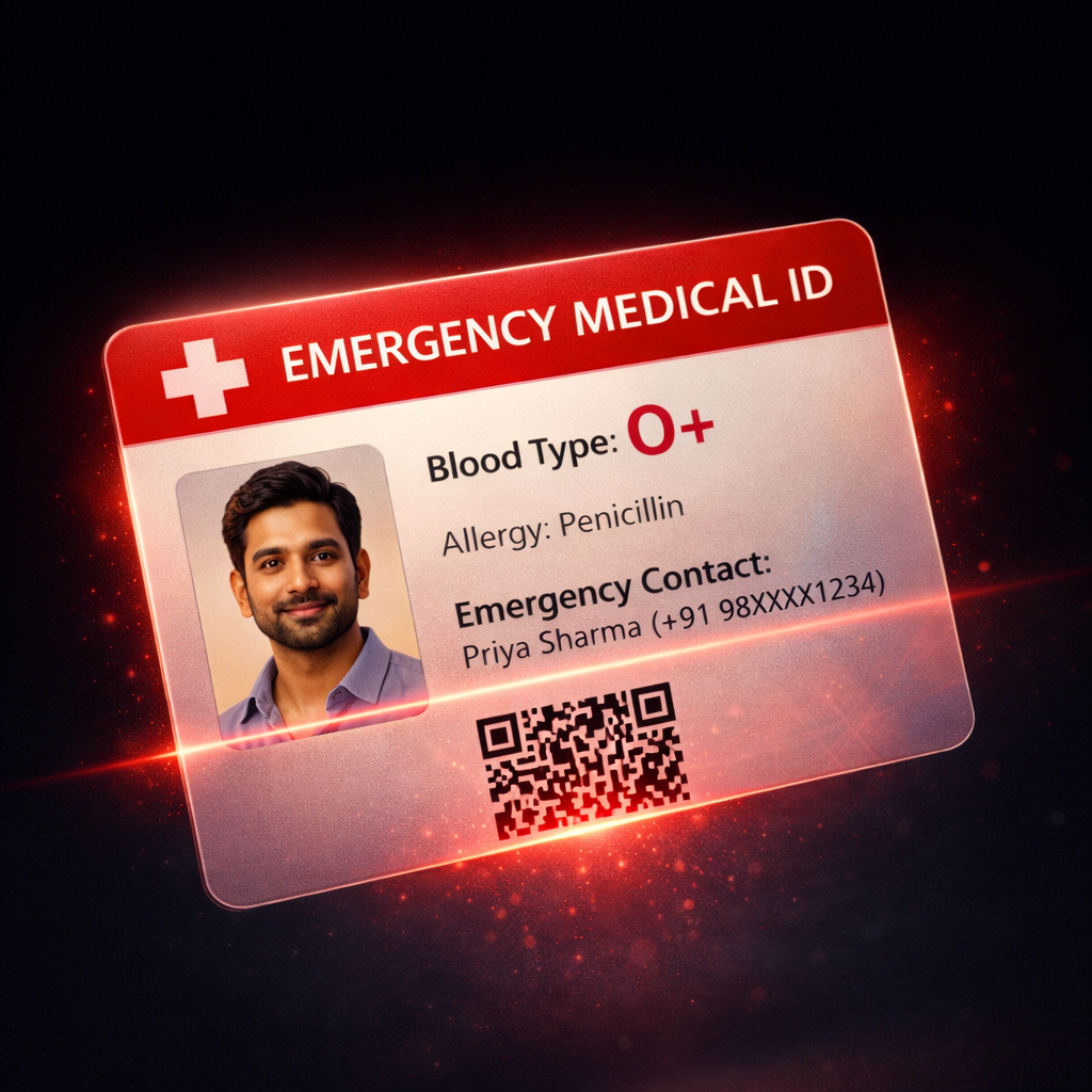 Emergency QR